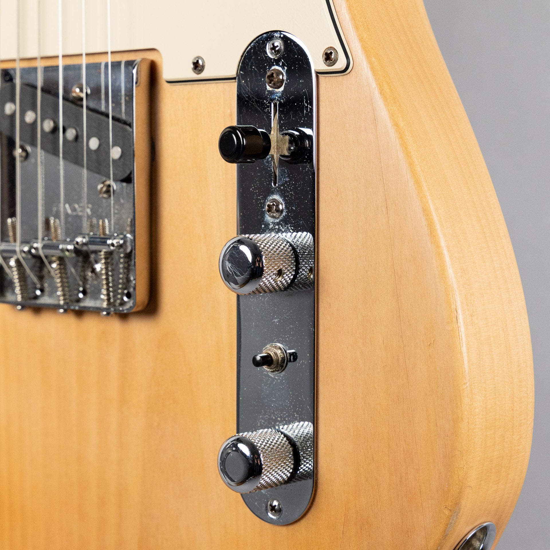 Used Fender Highway 1 Telecaster w/Case, Natural (Refinished/Modded)