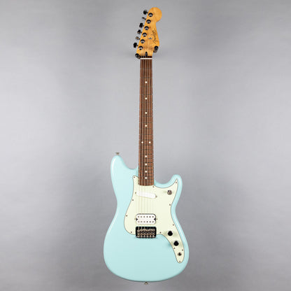Used Fender Player Duo-Sonic HS, Rosewood Fingerboard, Daphne Blue, w/Case
