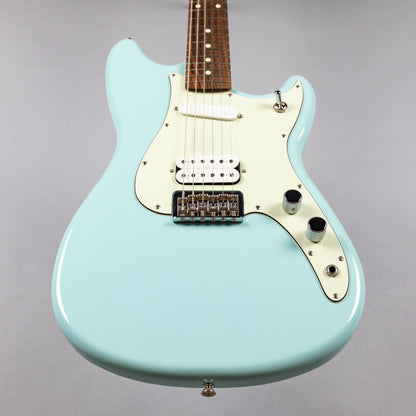 Used Fender Player Duo-Sonic HS, Rosewood Fingerboard, Daphne Blue, w/Case