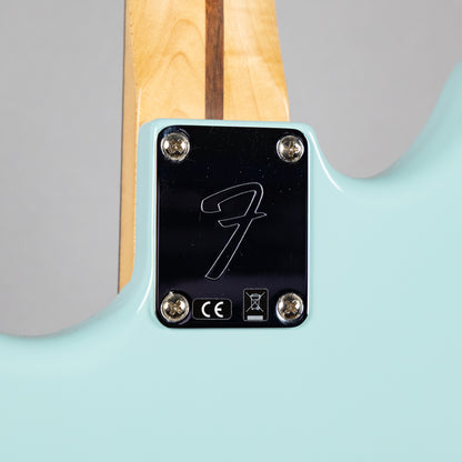 Used Fender Player Duo-Sonic HS, Rosewood Fingerboard, Daphne Blue, w/Case