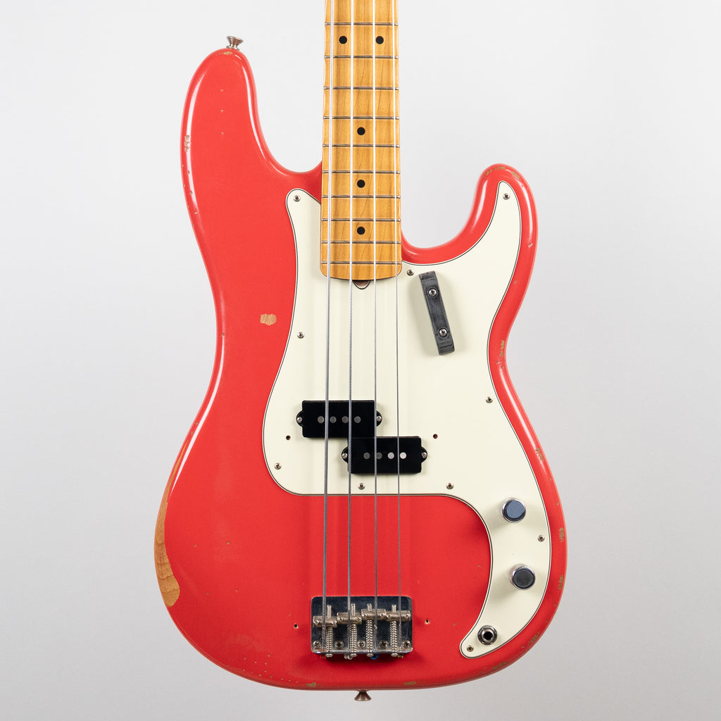 Used Fender Road Worn '50s Precision Bass, Fiesta Red
