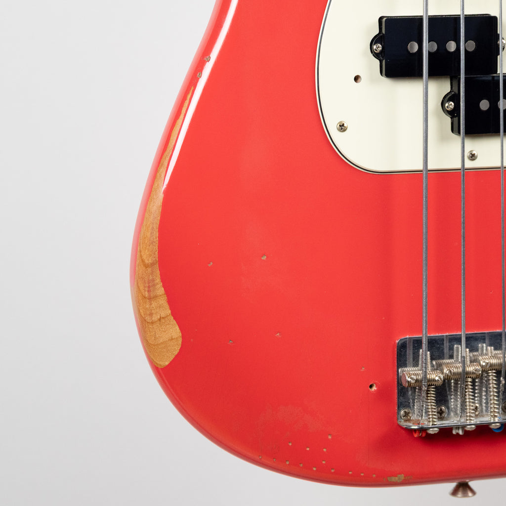 Used Fender Road Worn '50s Precision Bass, Fiesta Red