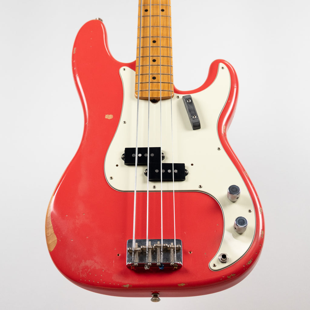 Used Fender Road Worn '50s Precision Bass, Fiesta Red
