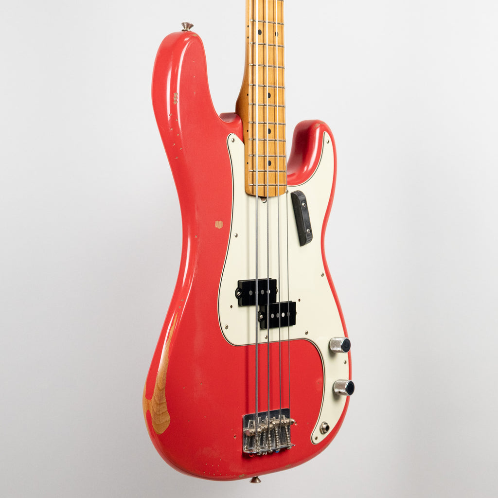 Used Fender Road Worn '50s Precision Bass, Fiesta Red