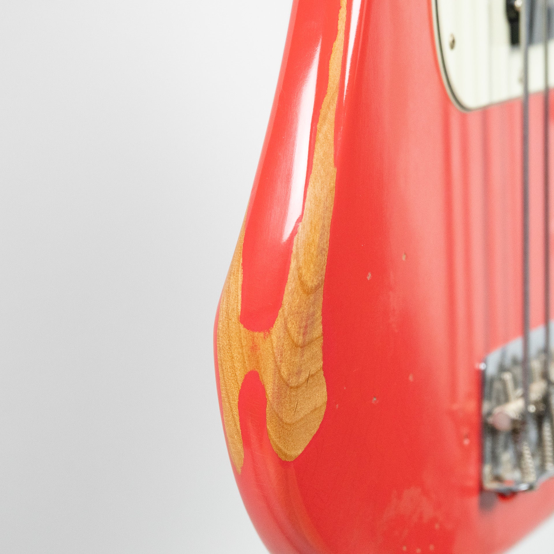 Used Fender Road Worn '50s Precision Bass, Fiesta Red