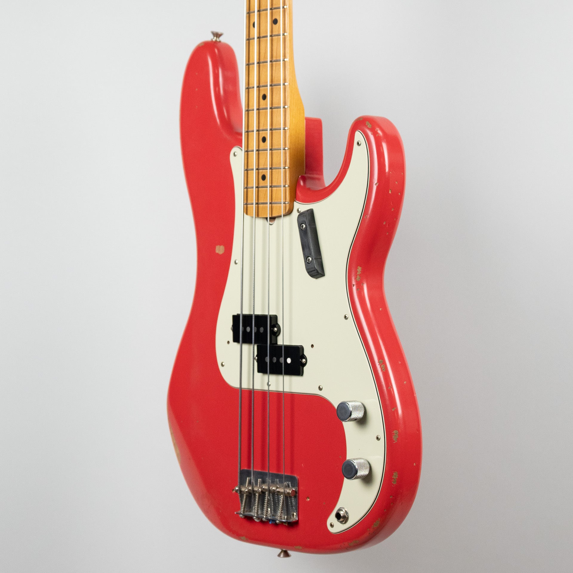 Used Fender Road Worn '50s Precision Bass, Fiesta Red