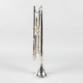 Used Getzen Eterna 700S Silver Trumpet W/Case