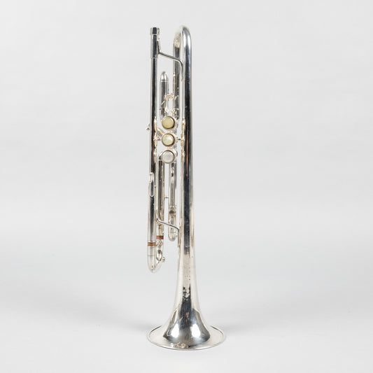 Used Getzen Eterna 700S Silver Trumpet W/Case