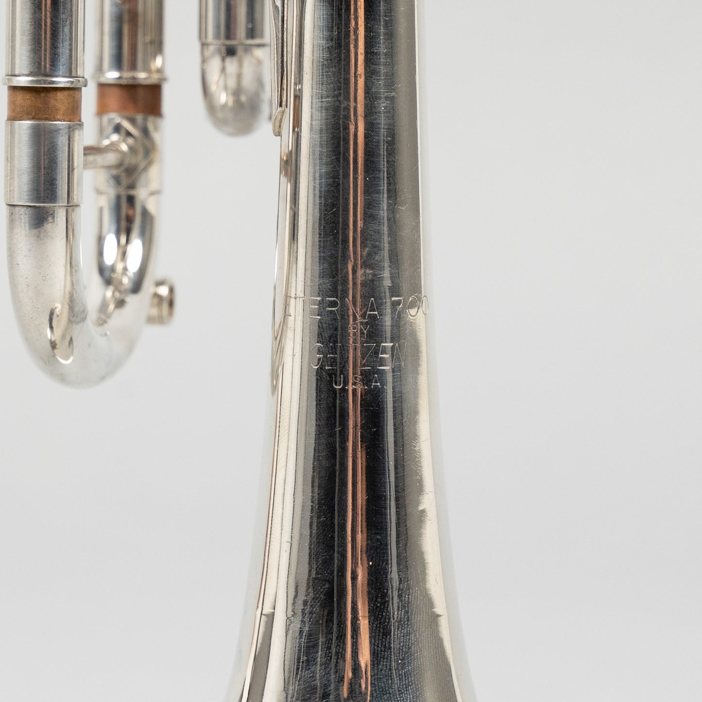 Used Getzen Eterna 700S Silver Trumpet W/Case