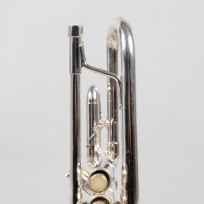 Used Getzen Eterna 700S Silver Trumpet W/Case