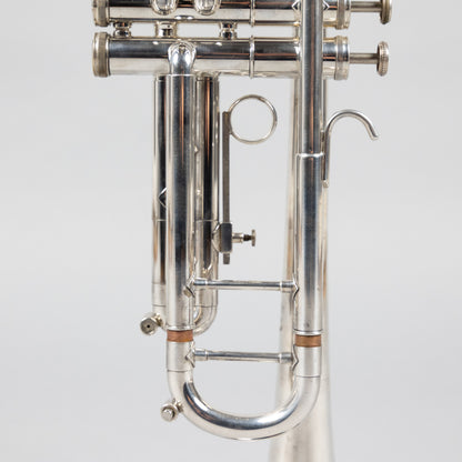 Used Getzen Eterna 700S Silver Trumpet W/Case