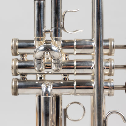 Used Getzen Eterna 700S Silver Trumpet W/Case