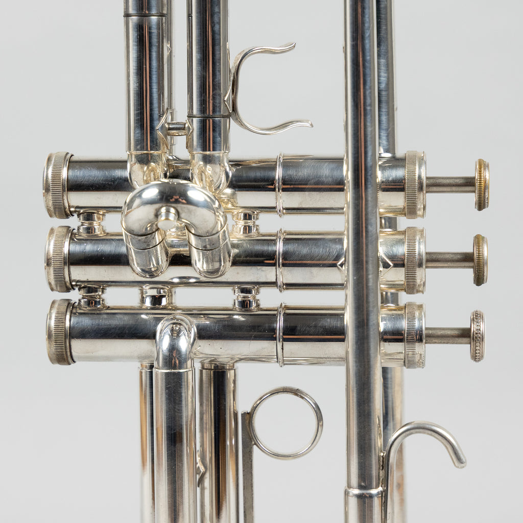 Used Getzen Eterna 700S Silver Trumpet W/Case