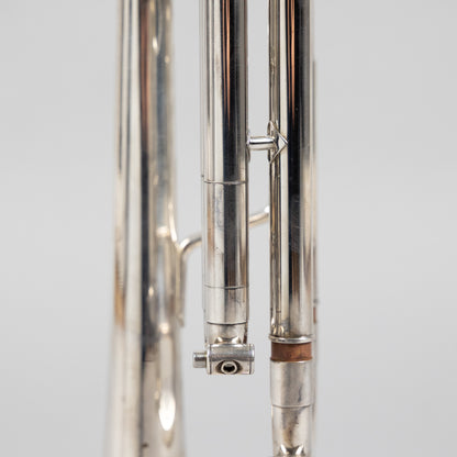 Used Getzen Eterna 700S Silver Trumpet W/Case