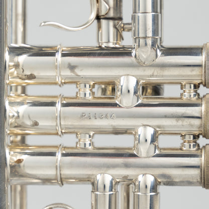 Used Getzen Eterna 700S Silver Trumpet W/Case