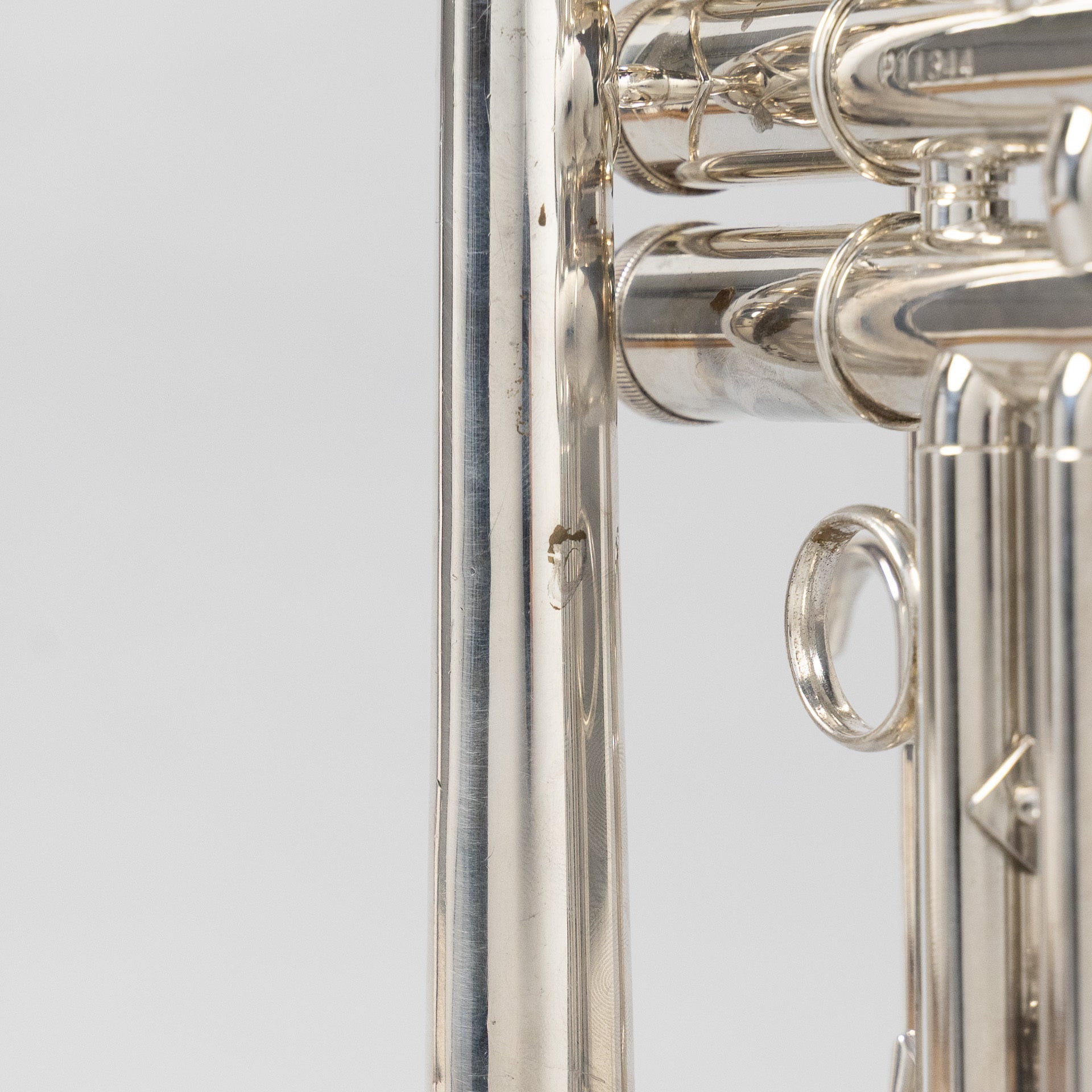 Used Getzen Eterna 700S Silver Trumpet W/Case