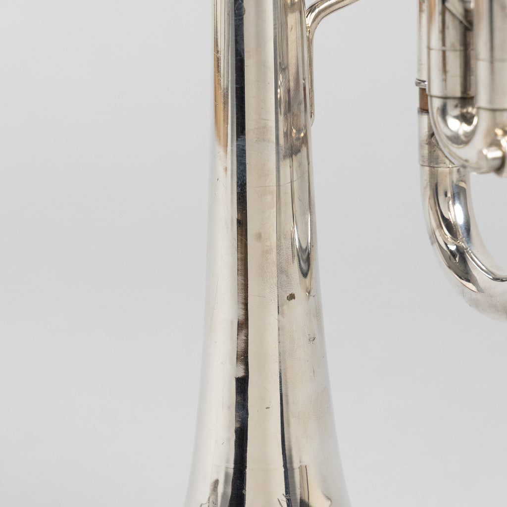 Used Getzen Eterna 700S Silver Trumpet W/Case