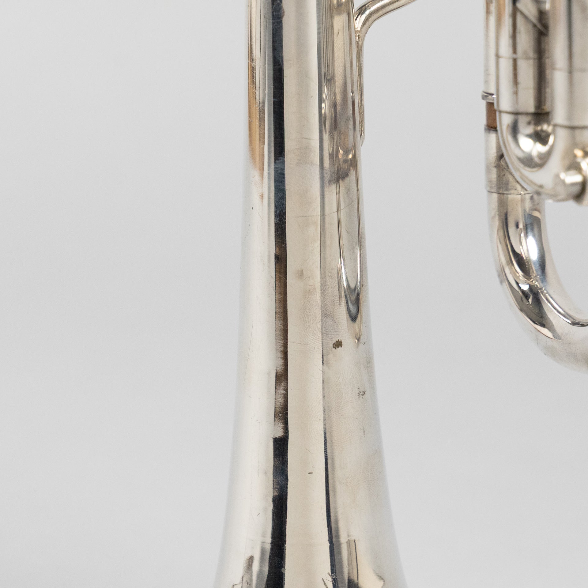 Used Getzen Eterna 700S Silver Trumpet W/Case