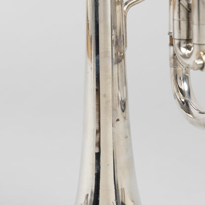 Used Getzen Eterna 700S Silver Trumpet W/Case