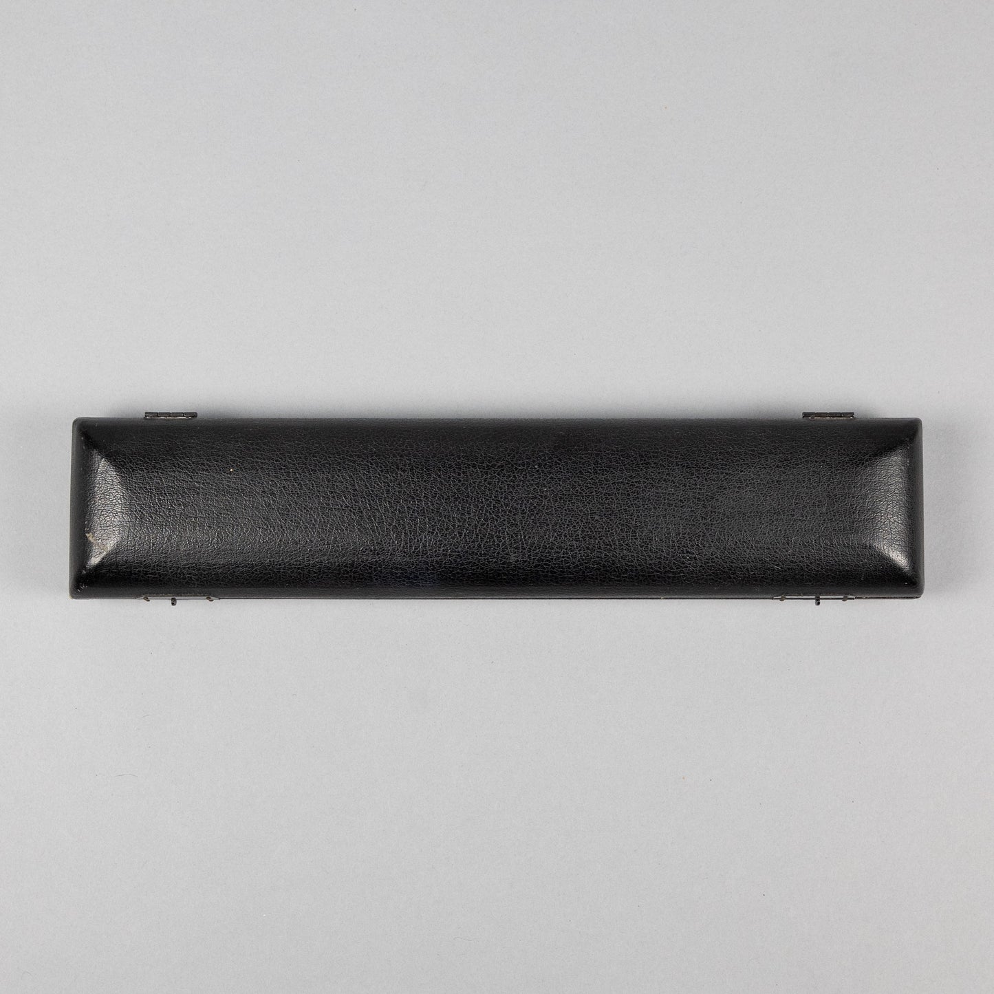 Used H. Bettoney Sterling Silver Closed Hole Flute W/Case