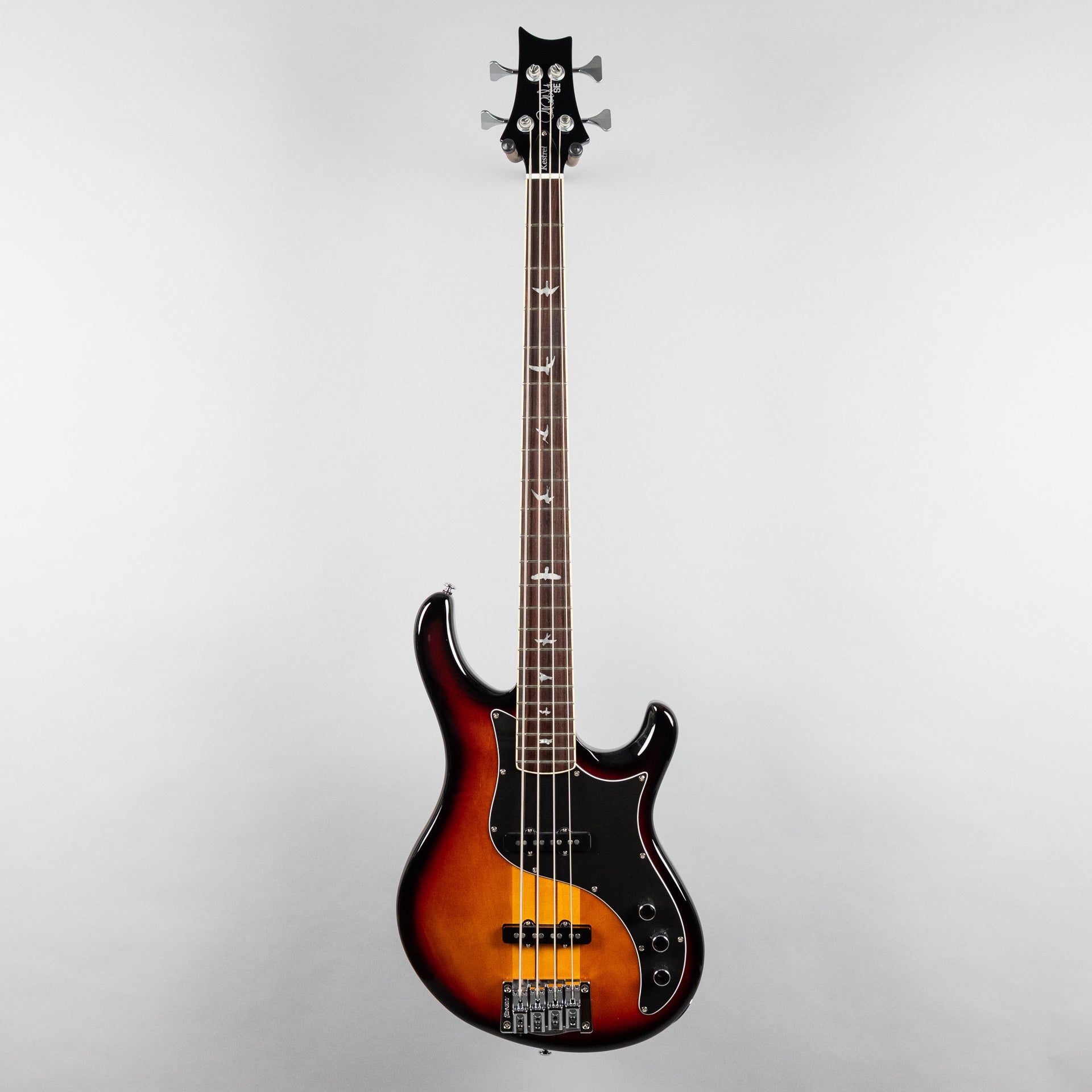 Used PRS SE Kestrel 4-String Bass Guitar, Sunburst w/Gig Bag