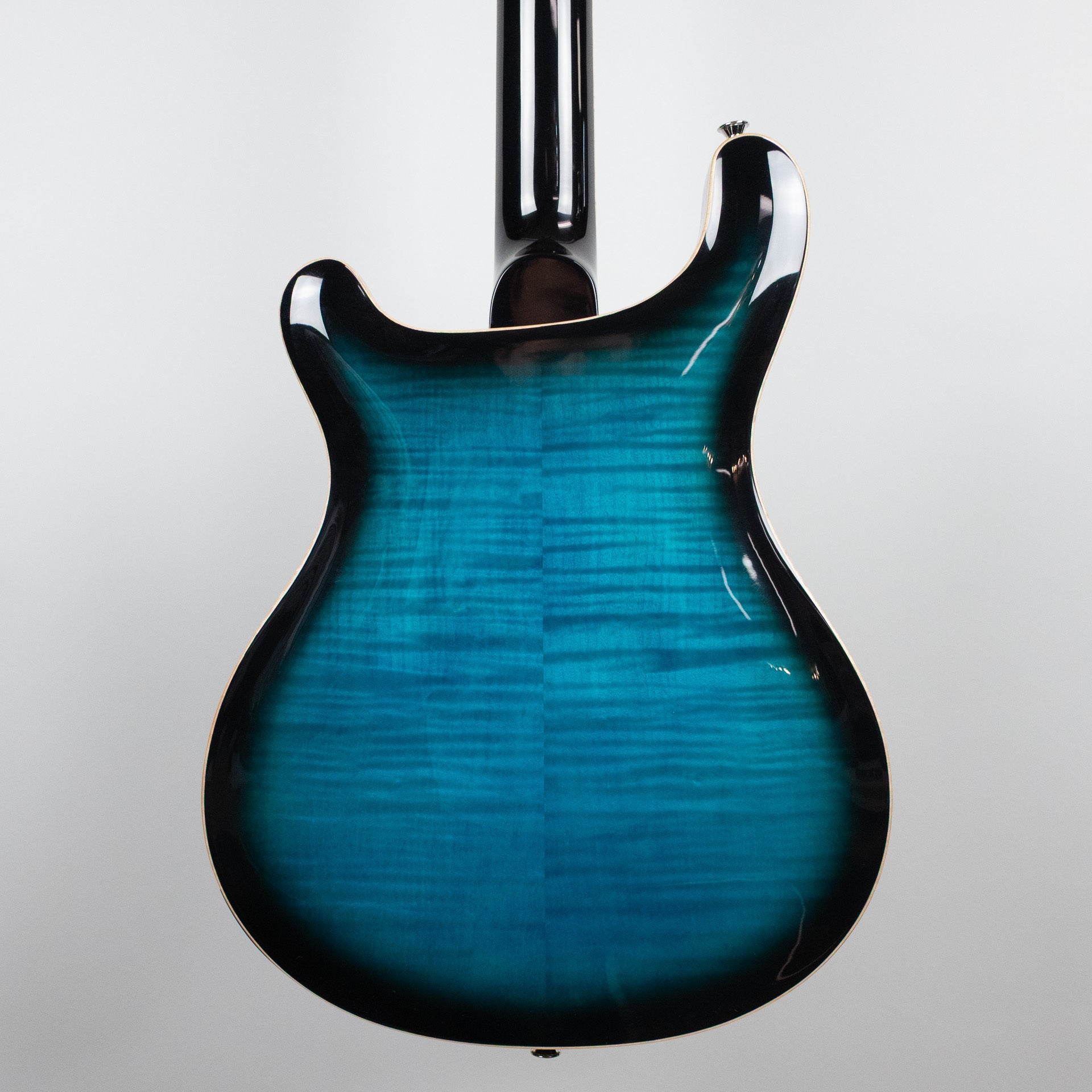Used Paul Reed Smith SE Hollowbody II Piezo, Peacock Blue, w/Case