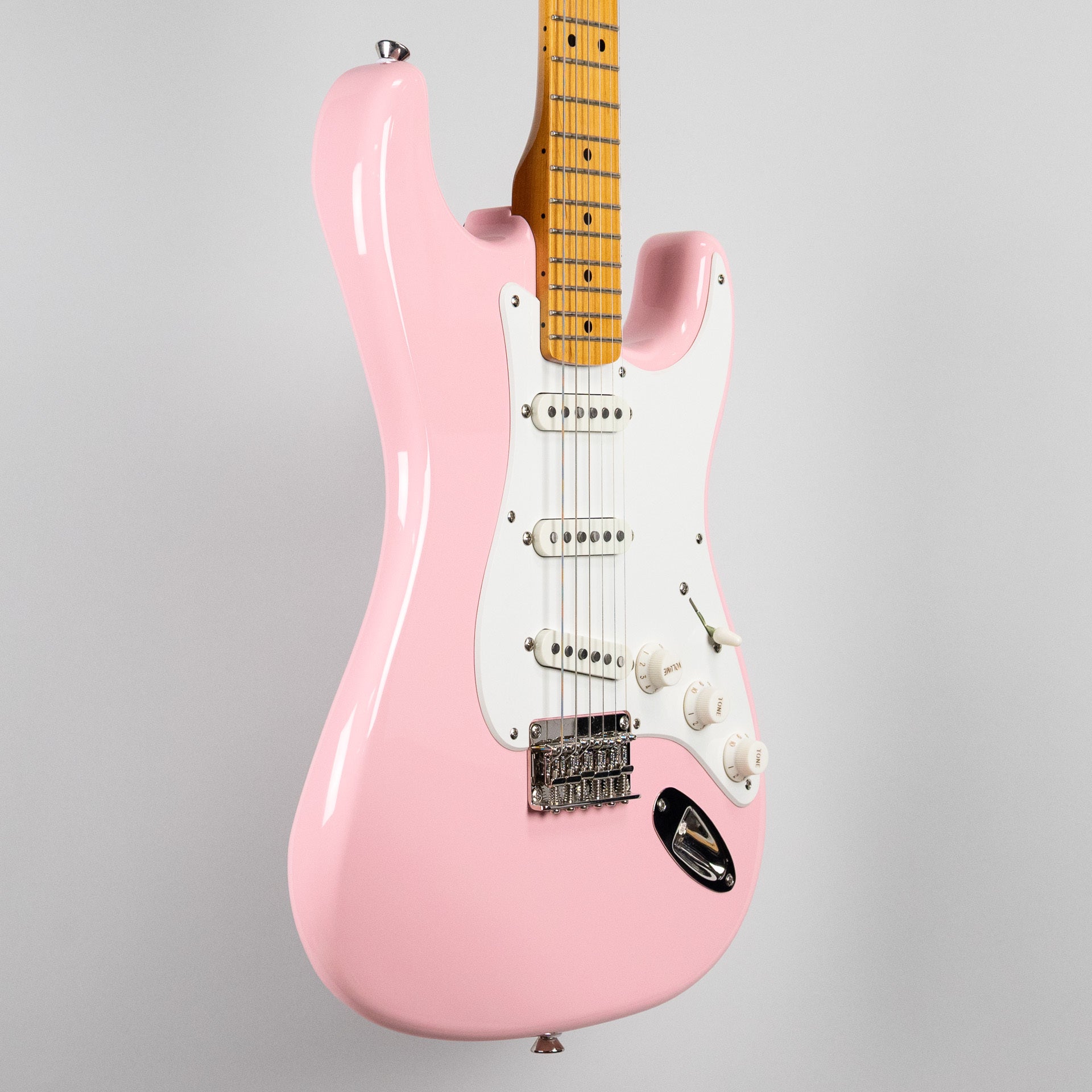 Used Squier Classic Vibe '50s Stratocaster HT, Shell Pink