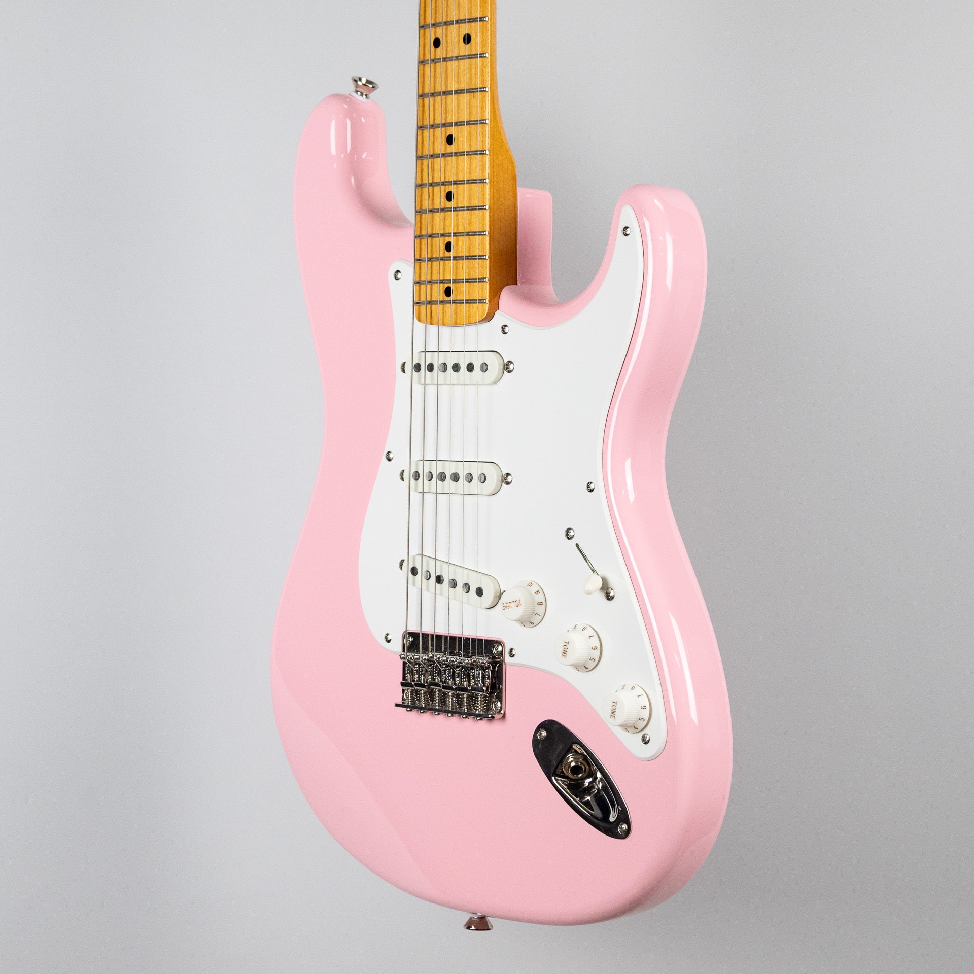 Used Squier Classic Vibe '50s Stratocaster HT, Shell Pink