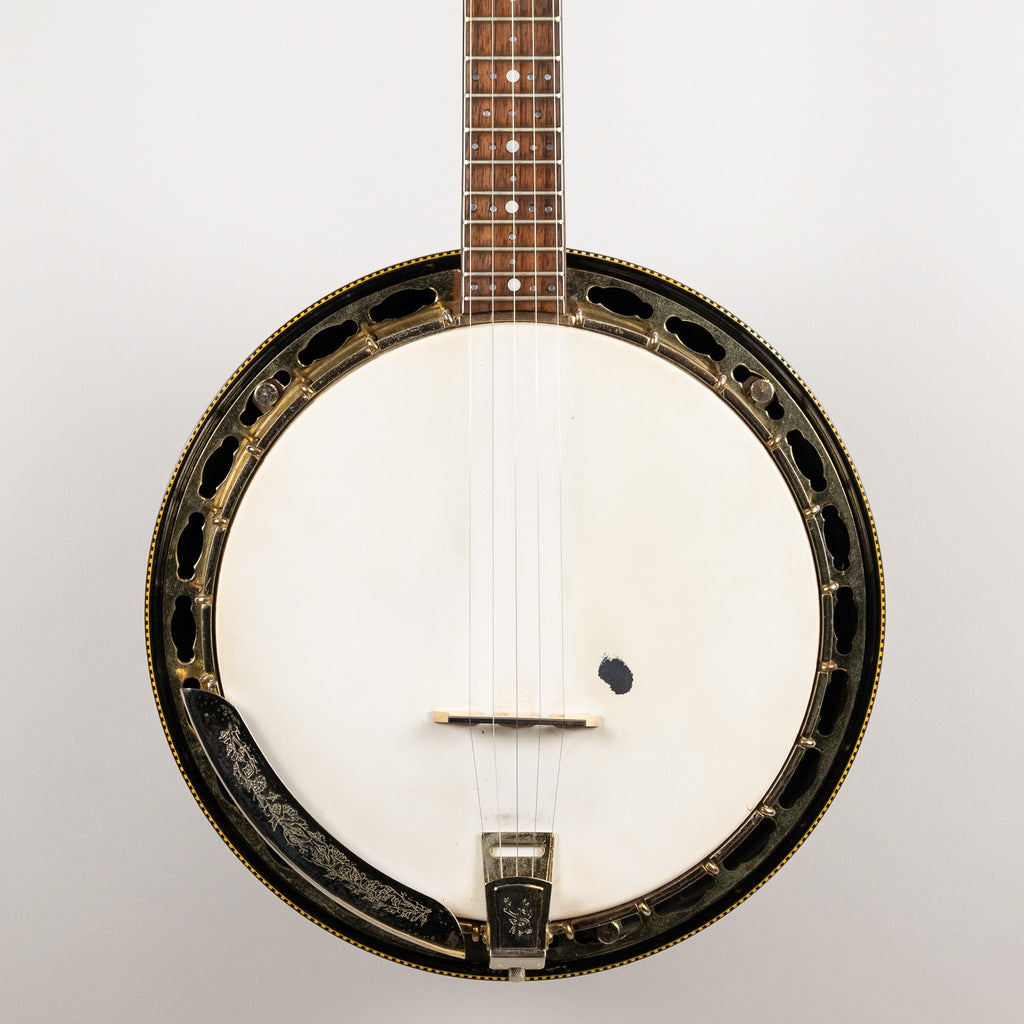 Vintage 1970s MIJ Alvarez Montana Five Star 5-String Banjo