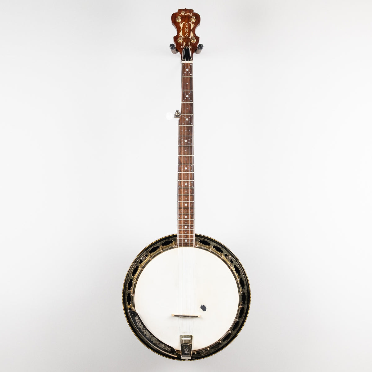 Vintage 1970s MIJ Alvarez Montana Five Star 5-String Banjo