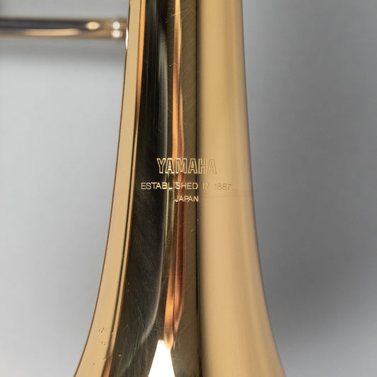 Used Yamaha YSL-356G F-Attachment Trombone w/Gig Bag (No Mouthpiece)