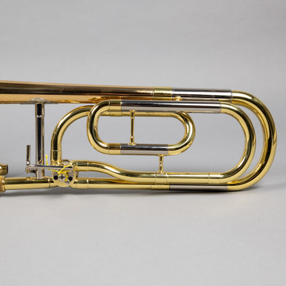 Used Yamaha YSL-356G F-Attachment Trombone w/Gig Bag (No Mouthpiece)