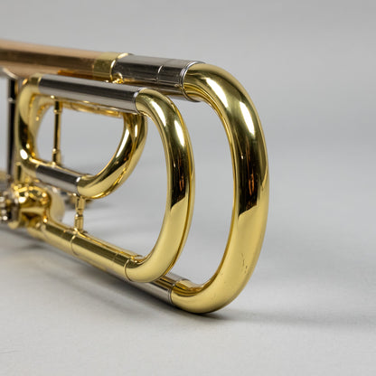 Used Yamaha YSL-356G F-Attachment Trombone w/Gig Bag (No Mouthpiece)