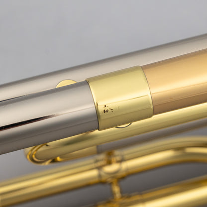 Used Yamaha YSL-356G F-Attachment Trombone w/Gig Bag (No Mouthpiece)