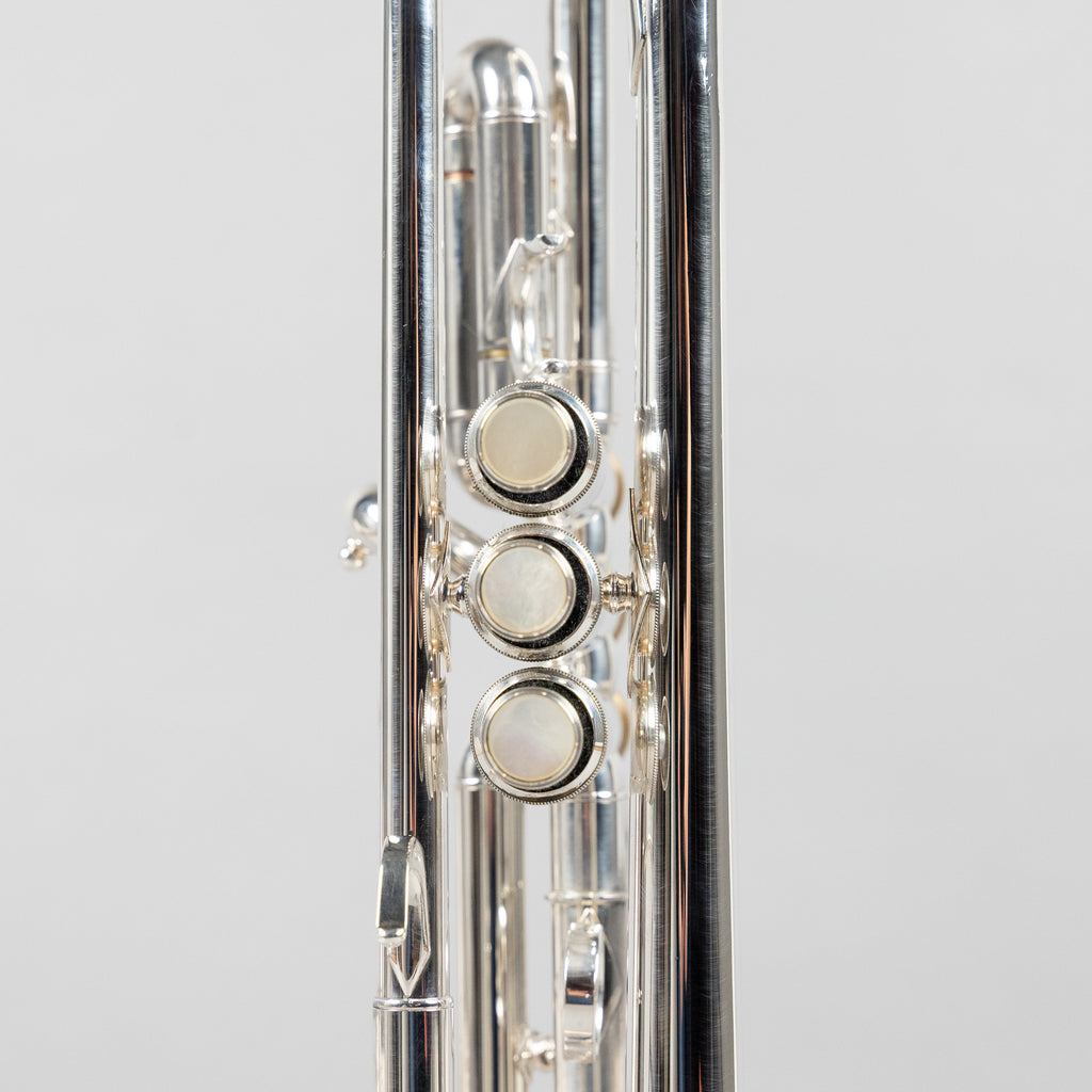 Used Yamaha YTR-6345HGS Silver Trumpet w/Case
