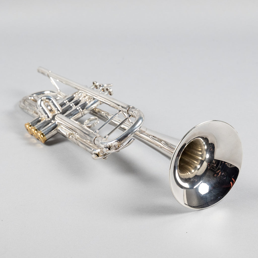 Used Yamaha YTR-6345HGS Silver Trumpet w/Case