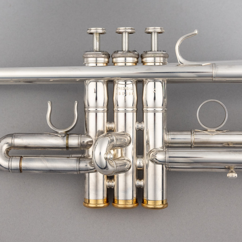 Used Yamaha YTR-6345HGS Silver Trumpet w/Case