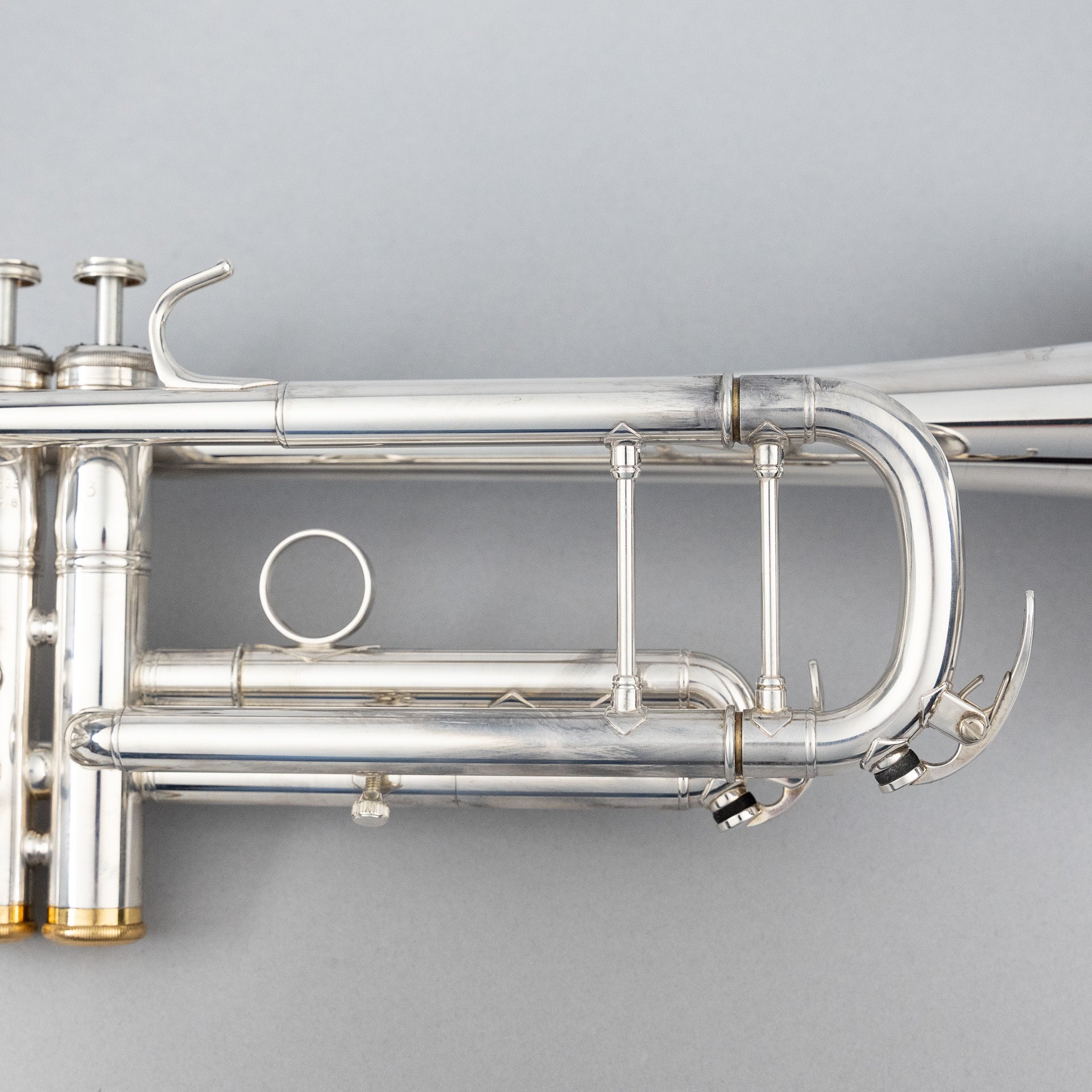 Used Yamaha YTR-6345HGS Silver Trumpet w/Case