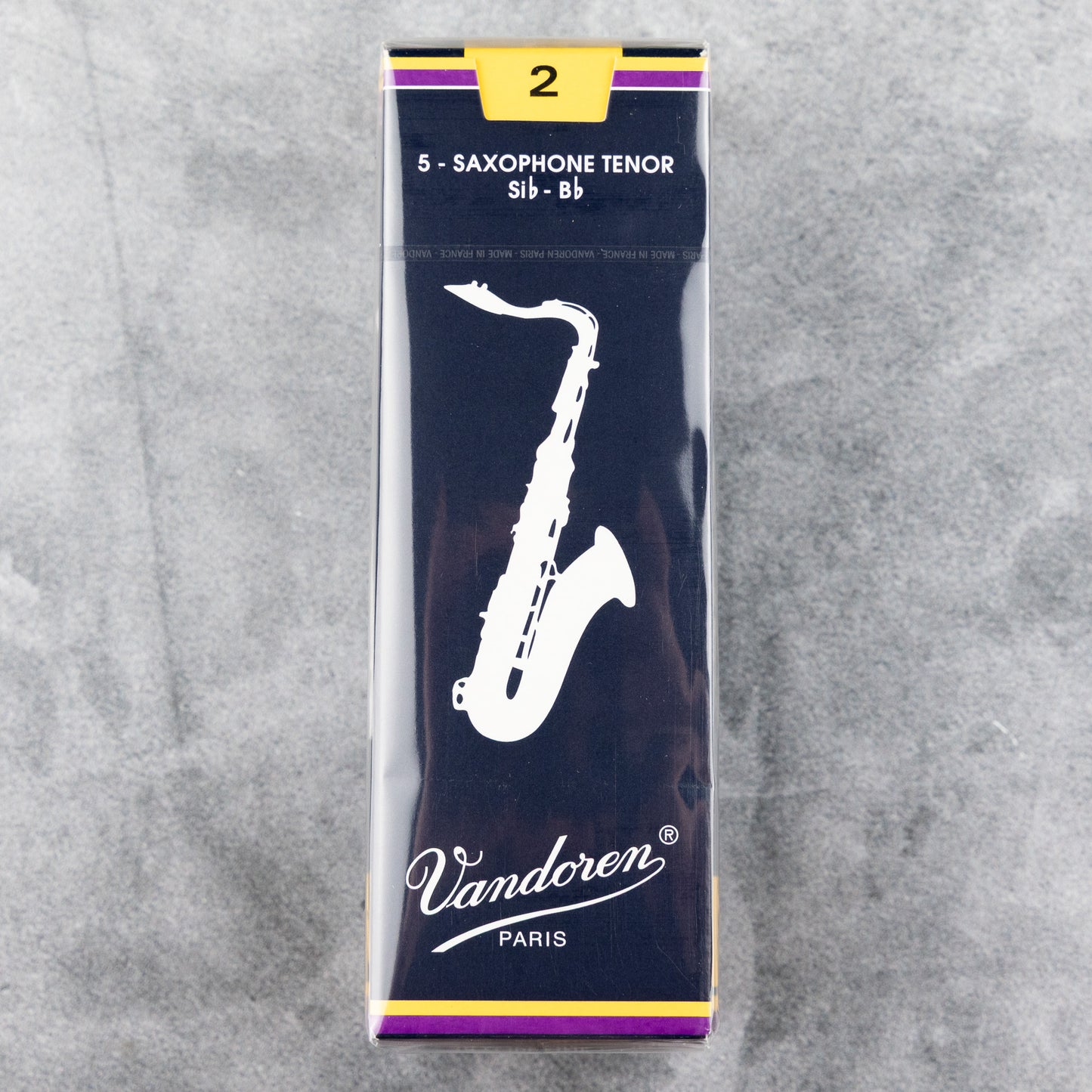 Vandoren Traditional Tenor Sax Reeds, Strength 2 (Box of 5)