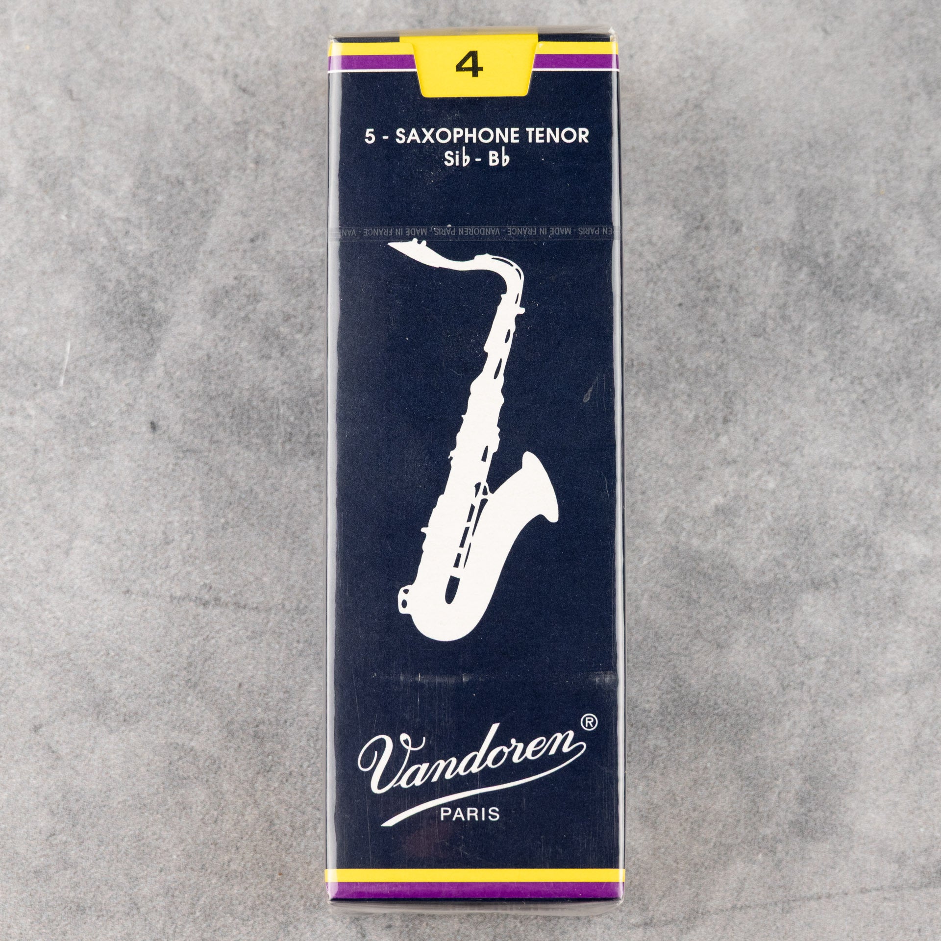 Vandoren Traditional Tenor Sax Reeds, 4.0 (5-pack)