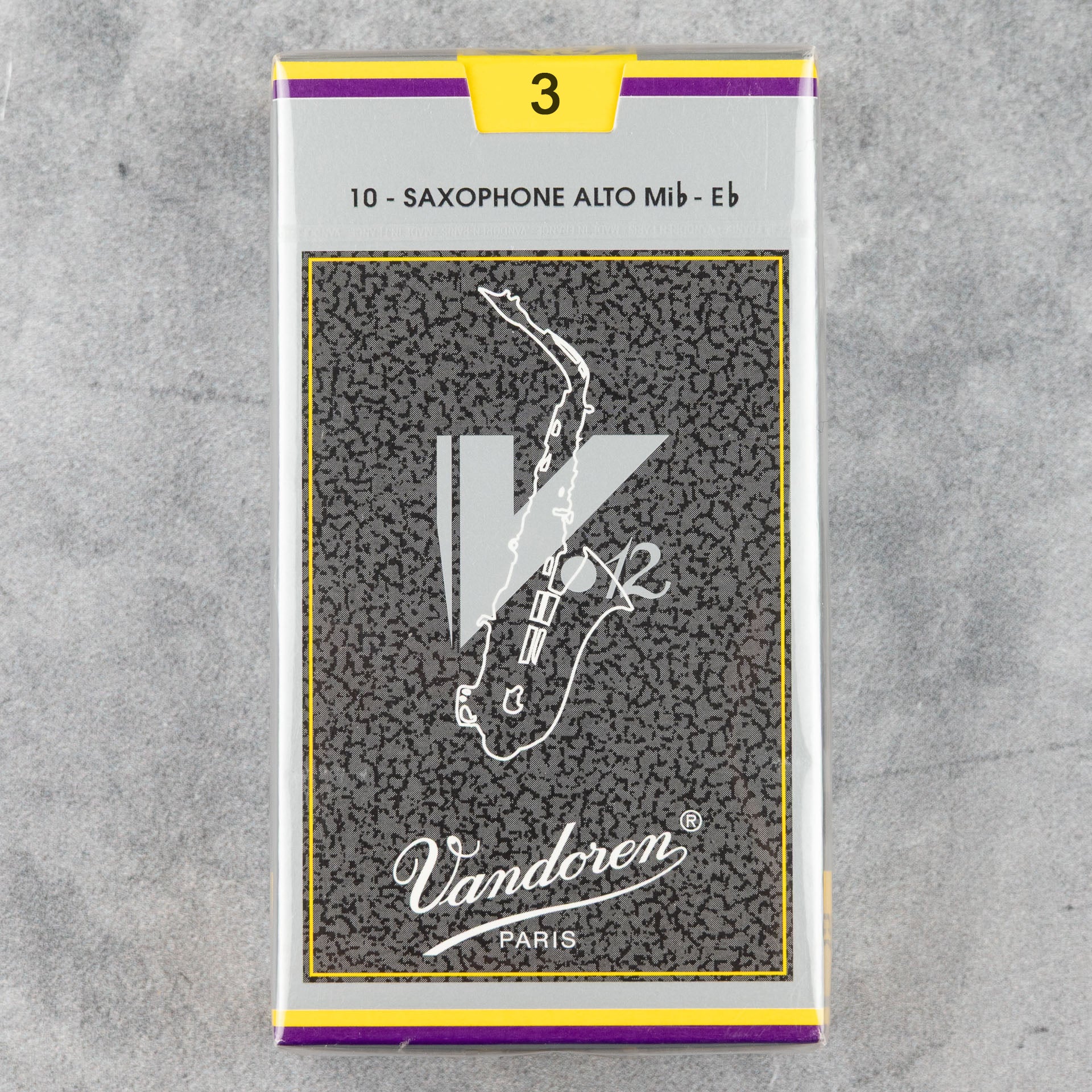 Vandoren V12 Alto Sax Reeds, 3.0 (10-pack)