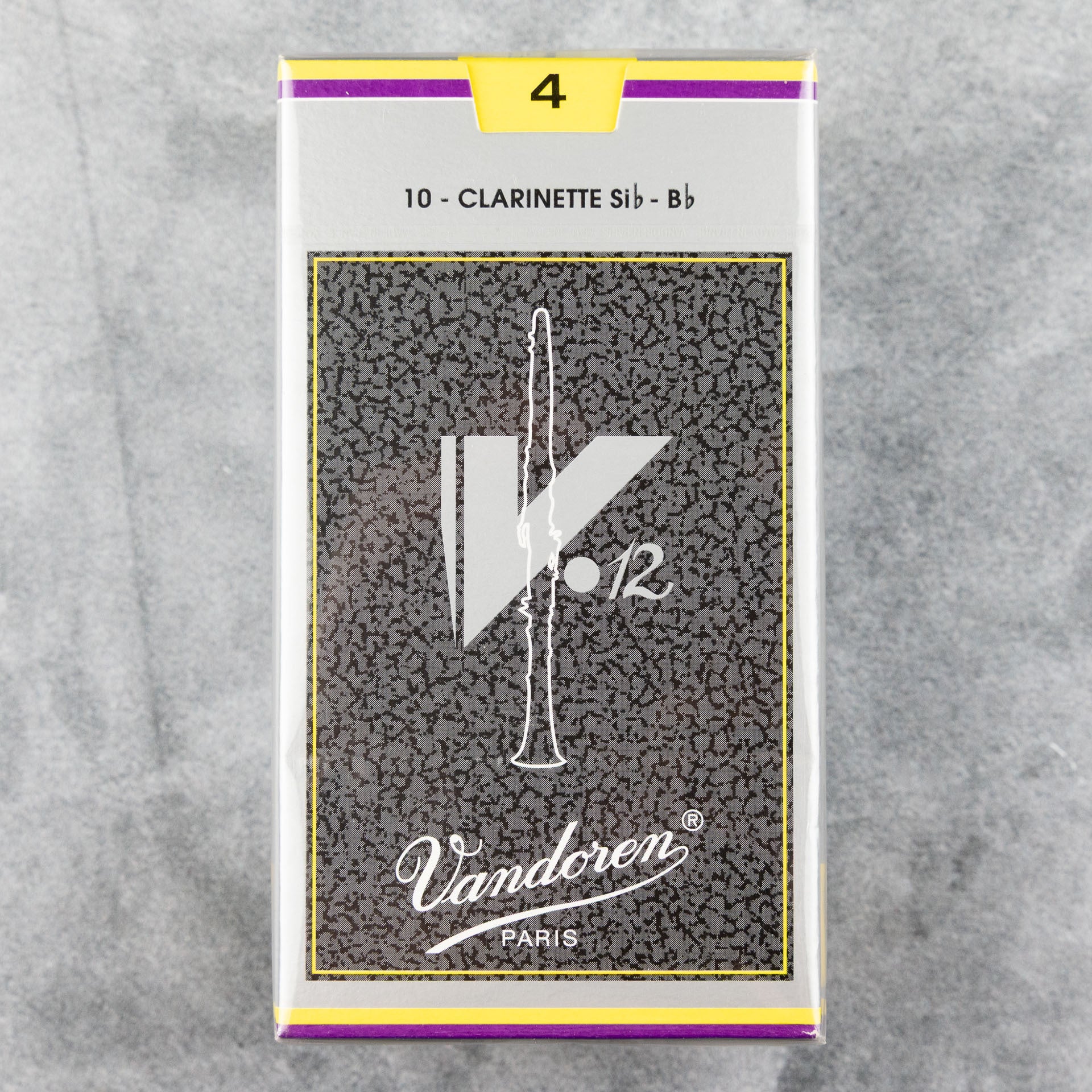 Vandoren V12 Bb Clarinet Reeds, 4.0 (10-pack)