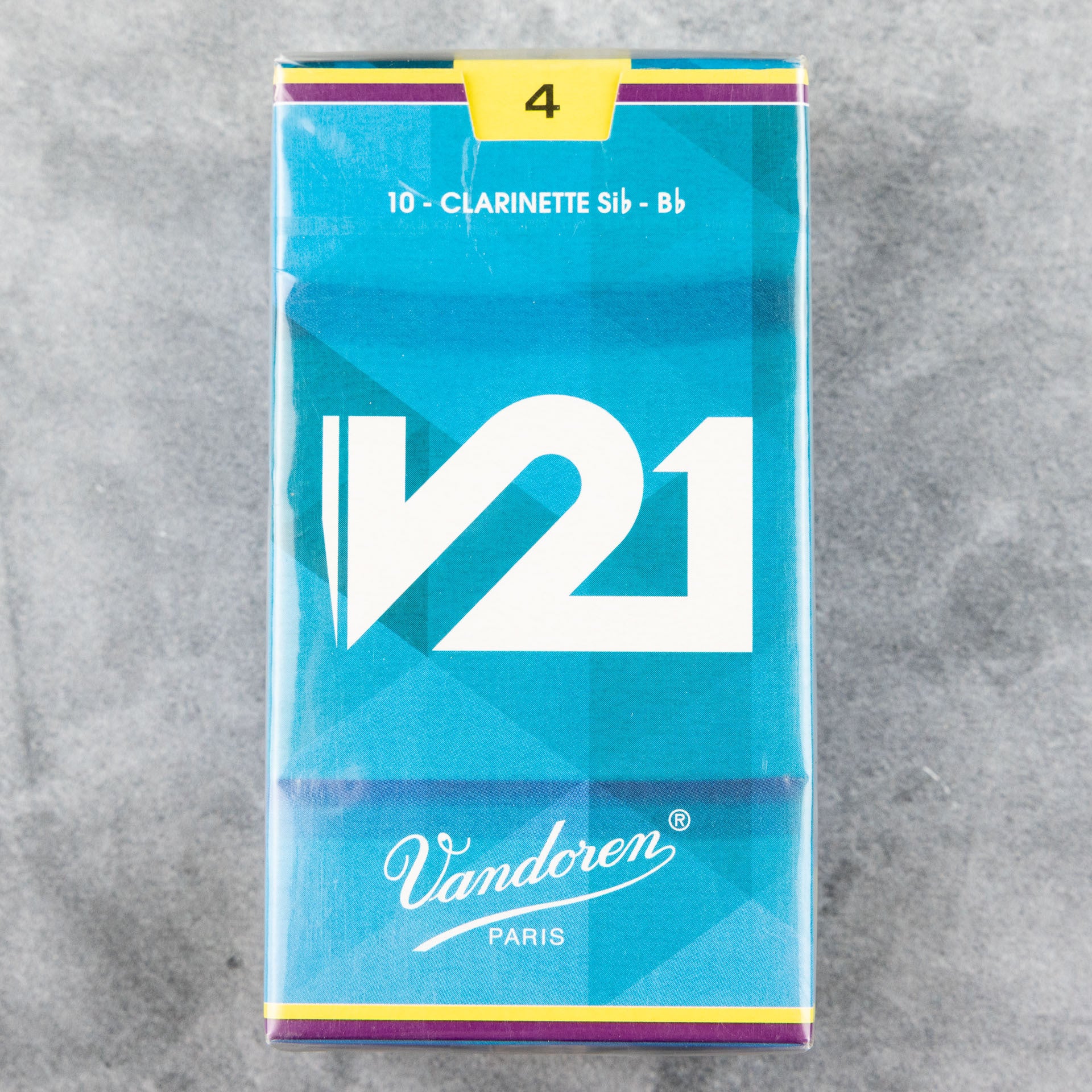 Vandoren V21 Bb Clarinet Reeds, 4.0 (10-pack)
