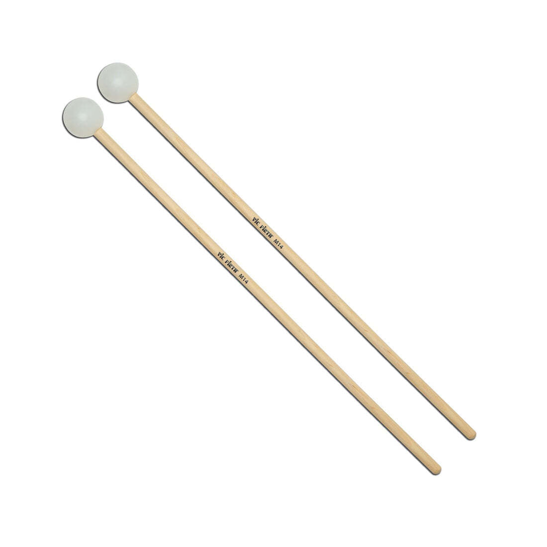 Vic Firth M14 American Custom Keyboard Soft, White Poly Mallets