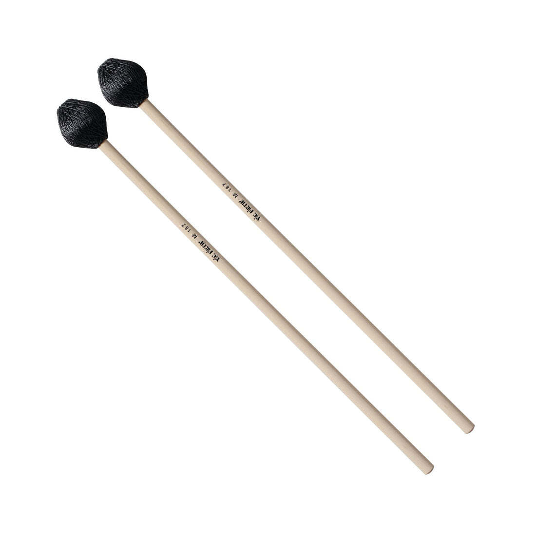 Vic Firth M187 Corpsmaster Multi-Application Series Medium Hard, Weighted Rubber Core Mallets