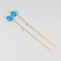 Vic Firth M1 American Custom Keyboard Soft, Teal Synthetic Yarn Mallets