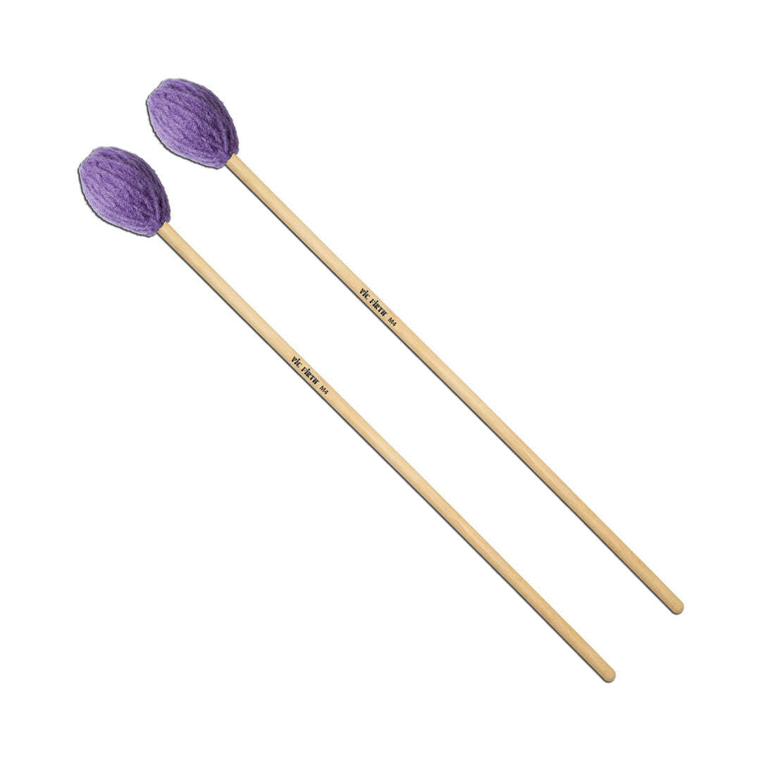 Vic Firth M4 American Custom Keyboard Extra Soft, Purple Yarn Mallets