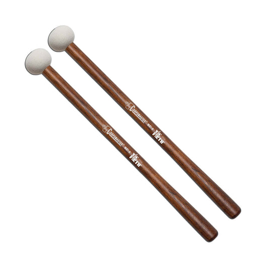 Vic Firth MB1H 18-22" Corpsmaster Hard Marching Bass Drum Mallets - Small