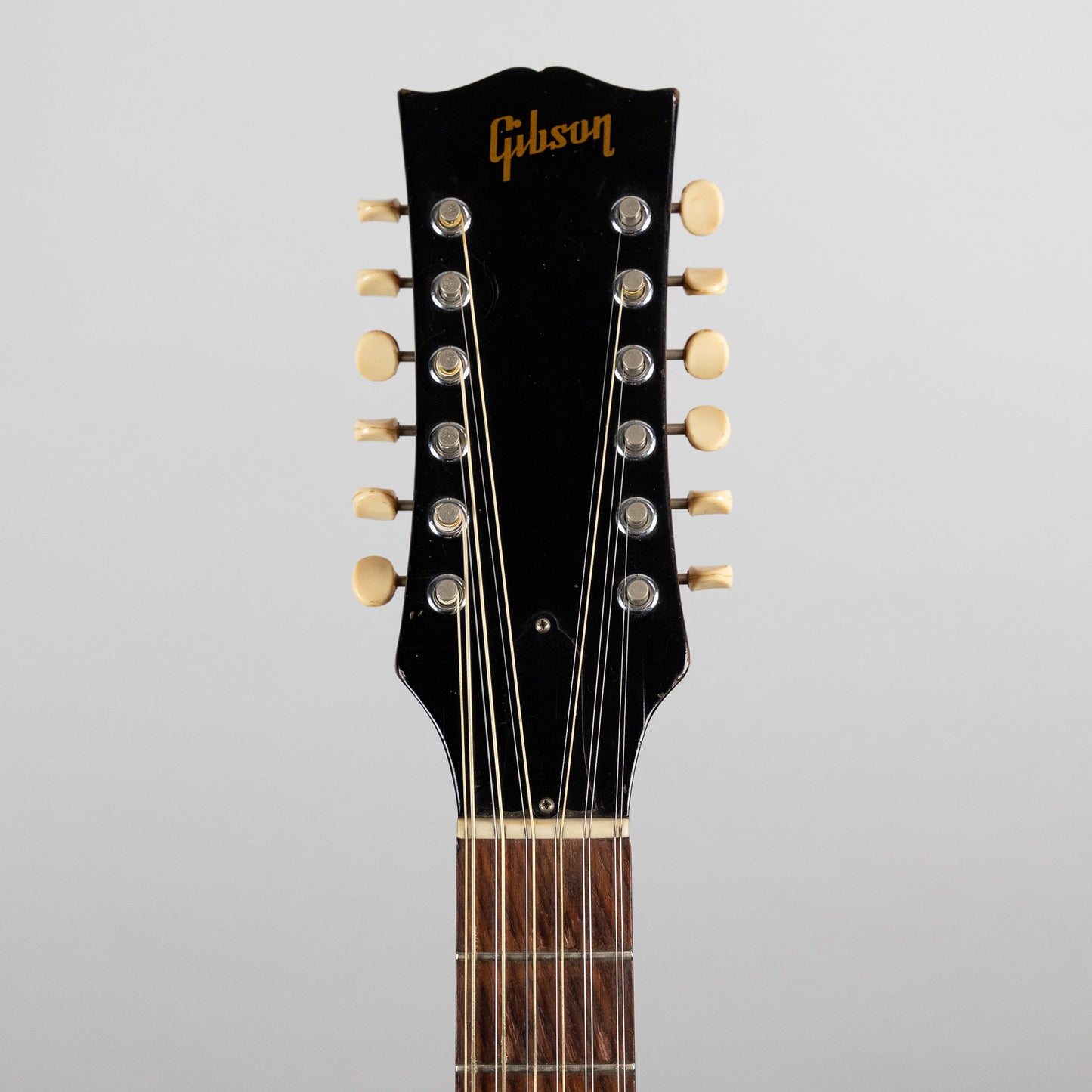 Vintage Gibson B-25-12 12-String Acoustic Guitar with DeArmond Magnetic Pickup