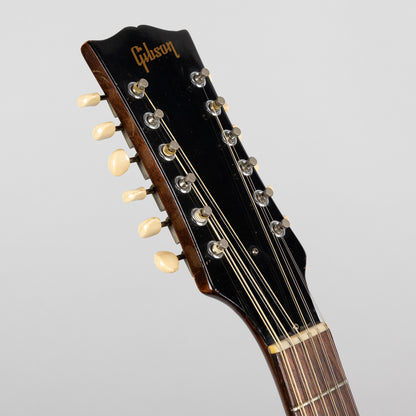 Vintage Gibson B-25-12 12-String Acoustic Guitar with DeArmond Magnetic Pickup